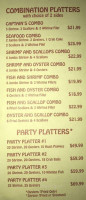 Seafood In Out menu