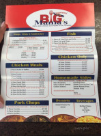 Big Mamas Soul Food menu
