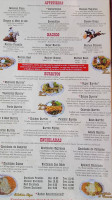 El Dorado menu