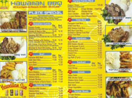 Yummy Hawaiian Bbq menu