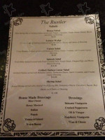 The Rustler menu