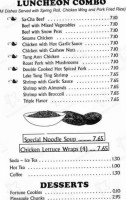 Lotus menu