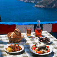 Village Greek food