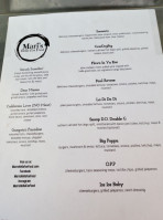 Mari's Hella Fat Food menu