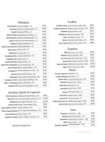 Ynot Sports Pub Grub menu