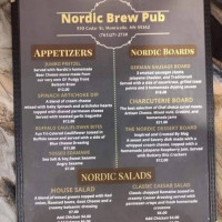 Nordic Brewpub menu