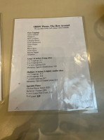 St. Benedict's Brew Works menu