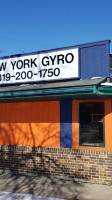 New York Gyro Marion inside