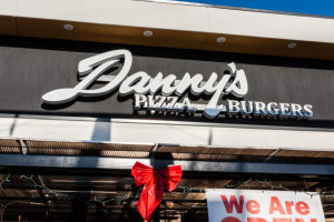 Danny's Pizza And Burger inside