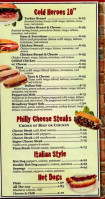 Broadway Pizzeria menu