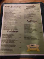 El Gavilan menu