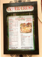 Upper Crust Pizza menu