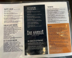 Muse Paintbar National Harbor menu