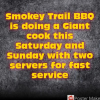 Smokey Trail Bbq food
