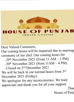 House Of Punjab food