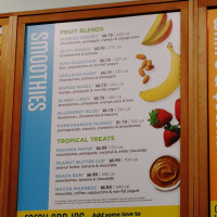 Tropical Smoothie Cafe food