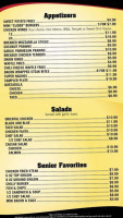 Buzz Inn Steak House menu