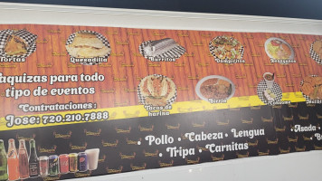 Tacos Los Vaqueros food