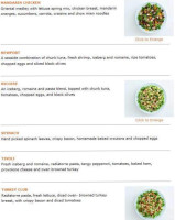 Saladworks menu