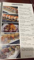 Angry Fish Sushi menu