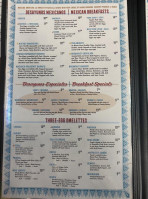 El Ranchito menu