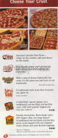 Papa John's Pizza menu