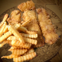 H Salt Fish Chips food