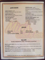 Mia's Grill And menu