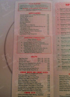 Golden Palace Restaurant menu