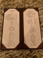 Scossa menu