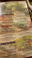 Los Amigos Mexican menu