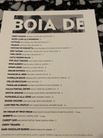 Boia De menu