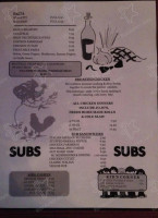 Tim's Pizzeria & Pub menu