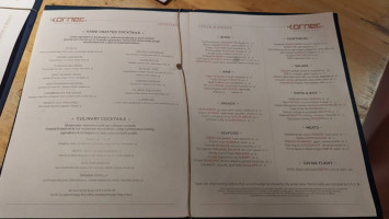 Korner67 menu