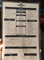 King Street Oyster Middleburg menu