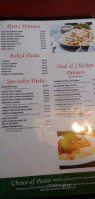 Cafe' Italia menu