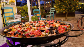 Savory Roads Catering Paella Chefs food