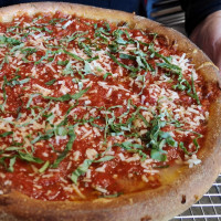 Froman's Chicago Deep Dish Pizza food
