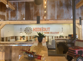 Hideout Steakhouse And Bbq food