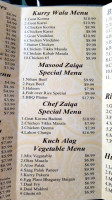 Mumbai Grill menu