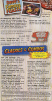 Famous Dave's menu