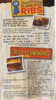 Famous Dave's menu