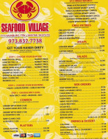 Seafood Village menu