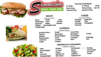 Sammiches menu