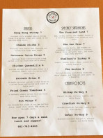 Mainstreet Deli Gifts menu