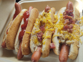Hot Dog Caboose food