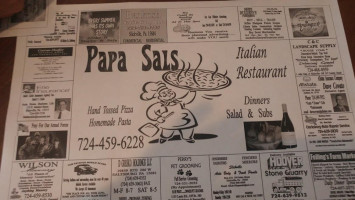 Papa Sal's Italian Restaurant food