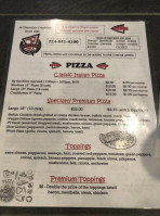 Lorenzo's Pub And Pizza menu