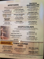 Quindt's Towne Lounge Restaurant Bar menu