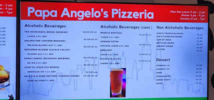 Papa Angelo's Pizzeria food